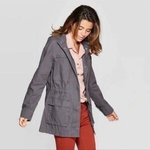 Universal thread, gray, chino utility jacket